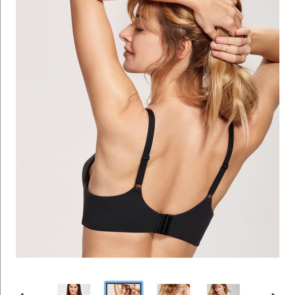 BUNDLE MORI BAY Plush Plunge Wirefree Nursing/Maternity Bras - Picture 3 of 8